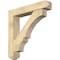 Ekena Millwork Balboa Craftsman Rough Sawn Bracket w/ Offset Brace, Douglas Fir, 8"W x 42"D x 42"H BKT0806X42X42BOA04RDF - alternate 1